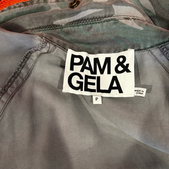 PAM & GELA size P (XS-S see below) light weight and soft tencel trench/jacket - Picture 8 of 16